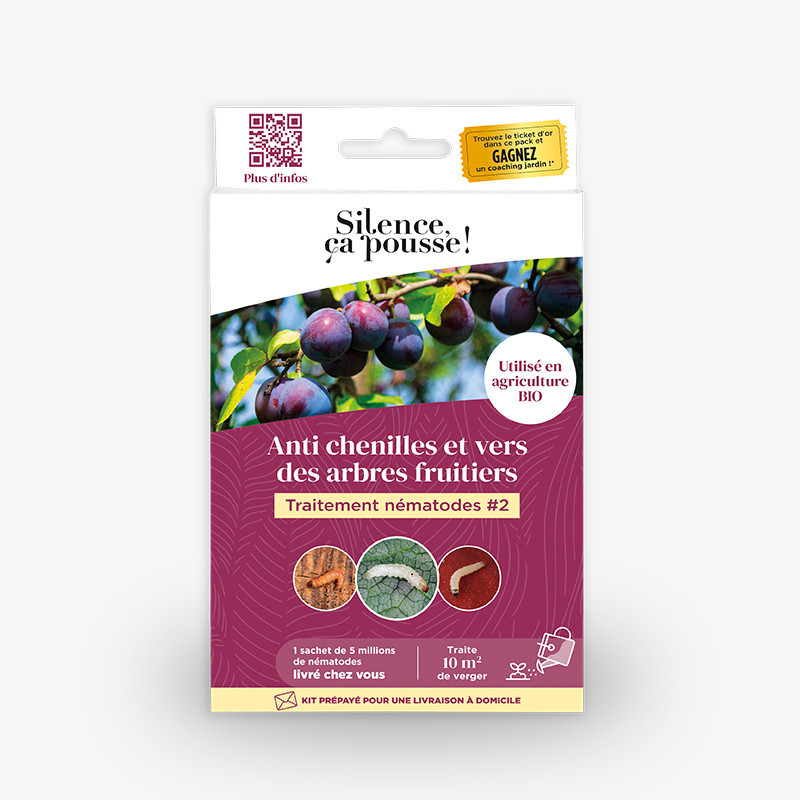 Anti chenilles et vers des arbres fruitiers