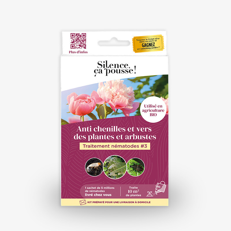 Anti chenilles et vers des plantes et arbustes